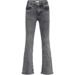 Regular Gråa Flare jeans från Grunt 