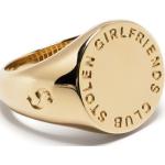 Guldringar från Stolen Girlfriends Club 9K Guld Graverade i Gult guld 