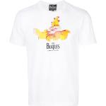 Vita The Beatles T-shirts med tryck i Bomull för Herrar 