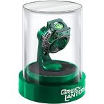 The Noble Collection DC Comics Green Lantern Prop Ring & Display Case - Gjuten Metallring med 4 tum (10cm) - Officiellt licensierad filmsetfilmrequisita gåvor Smycken