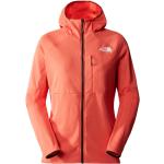 Orange Vindtäta Tränings hoodies från The North Face för Damer 