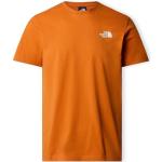 Orange Pikétröjor från The North Face Redbox i Storlek XL för Herrar 