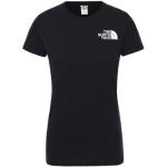 Svarta T-shirts från The North Face på rea i Storlek S i Jerseytyg för Damer 