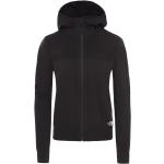 Svarta Tränings hoodies från The North Face i Storlek M i Softshell för Damer 