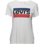 Vita Kortärmade Tränings t-shirts från LEVI'S i Storlek XS i Bomull för Damer 