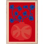 Röda Posters från Paper Collective i Papper - 30 cm 