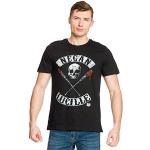 Svarta The Walking Dead Negan T-shirts med tryck i Storlek XXL för Herrar 