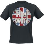 The Who T-shirt - Distressed Union Jack - XL XXL - för Herr - svart