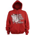 This Dude Likes To Party Hoodie, Hoodie