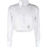 Vita Långärmade blusar från Thom Browne på rea i Organza för Damer 