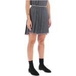 Korta Randiga Gråa Plisserade kjolar från Thom Browne på rea för Damer 