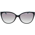 Tiffany Cat-Eye Solglasögon med Feminina Detaljer Black, Dam
