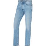 Ljusblåa Straight leg jeans från Tiger of Sweden på rea med L34 med W32 i Denim 