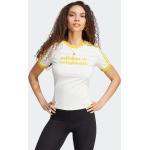 Vita Tränings t-shirts från adidas på rea i Storlek M i Jerseytyg för Damer 