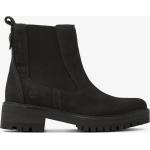 Svarta Chelsea-boots från Timberland Courmayeur Valley på rea i storlek 36 i Läder för Damer 