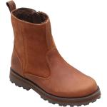 Bruna Fodrade boots från Timberland Courma på rea i storlek 30 i Nubuck för Pojkar 