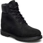 Svarta Ankle-boots från Timberland Premium i storlek 36 i Läder 