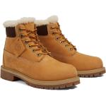 Orange Fodrade boots från Timberland Premium på rea Vattentäta i storlek 39 i Nubuck för Pojkar 