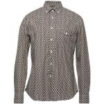 Långärmade Långärmade skjortor från Tintoria Mattei 954 på rea med Button down i Bomull för Herrar 