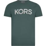 Gröna Kortärmade Kortärmade T-shirts från Michael Kors i Storlek S 