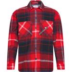 Röda Skjortjackor från Tommy Hilfiger i Storlek XS 