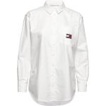 Vita Långärmade Långärmade skjortor från Tommy Hilfiger i Storlek M 