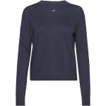 Marinblåa Sweatshirts från Tommy Hilfiger Essentials i Storlek XS 