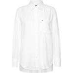 Vita Långärmade Linneskjortor från Tommy Hilfiger i Storlek XS 
