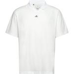 Vita Kortärmade Kortärmade pikétröjor från adidas Golf i Storlek XS 