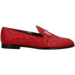 Röda Loafers från Tod's i storlek 34 med rundad tå i Mjukt läder för Damer 