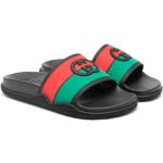 Svarta Slip in-sandaler från Gucci i storlek 32 med Slip-on med rundad tå i Gummi för Pojkar 
