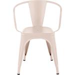 Tolix - Stol A56 Armchair Painted - Rosa