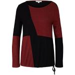 Blockfärgade Svarta Långärmade Långärmade blusar från Tom Tailor i Storlek XXS för Damer 