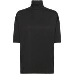 Tomasine Turtleneck Tops T-shirts & Tops Short-sleeved Black Residus