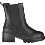 Svarta Ankle-boots från Tommy Hilfiger på rea med Klackhöjd 5cm till 7cm i Läder för Damer 
