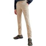 Ekologiska Beige Slim fit jeans med broderi från Tommy Hilfiger på rea i Bomullsblandning för Herrar 