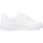 Vita Skinnsneakers från Tommy Hilfiger Essentials på rea i storlek 38 med Snörning i Läder för Damer 