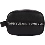 Svarta Sminkväskor från Tommy Hilfiger Essentials på rea i Läder för Herrar 