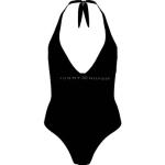 Svarta Baddräkter stora storlekar från Tommy Hilfiger i Storlek XL för Damer 