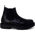 Höst Svarta Ankle-boots från Tommy Hilfiger på rea med Klackhöjd 3cm till 5cm i Läder för Herrar 