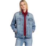 Blåa Jeansjackor med broderi från Tommy Hilfiger i Denim för Damer 