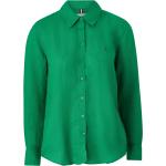 Gröna Långärmade Långärmade blusar från Tommy Hilfiger i Storlek XL för Damer 