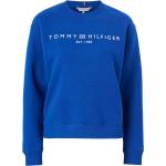 Blåa Huvtröjor från Tommy Hilfiger i Storlek XL för Damer 