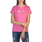 Rosa Kortärmade Kortärmade T-shirts från Tommy Hilfiger på rea i Storlek XL i Bomull för Damer 