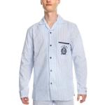 Randiga Ljusblåa Pyjamaströjor från Tommy Hilfiger i Storlek XL i Bomull för Herrar 