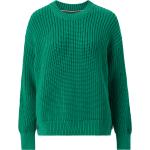 Ekologiska Gröna Ribbstickade tröjor från Tommy Hilfiger på rea i Storlek L för Damer 
