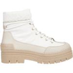 Vita Ankle-boots från Tommy Hilfiger på rea med Snörning i Syntet för Damer 