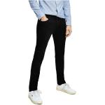 Svarta Slim fit jeans från Tommy Hilfiger på rea i Storlek L i Denim för Herrar 