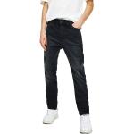 Svarta Skinny jeans från Tommy Hilfiger på rea i Storlek L i Denim för Herrar 