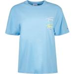 Hållbara Ekologiska Blåa Kortärmade T-shirts stora storlekar från Tommy Hilfiger på rea i Storlek XXL i Bomull för Herrar 